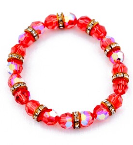 Adzo sparkle coral bracelet